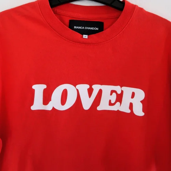 Bianca Chandon Lover 10th Anniversary T-Shirt Size Medium - Picture 3 of 10